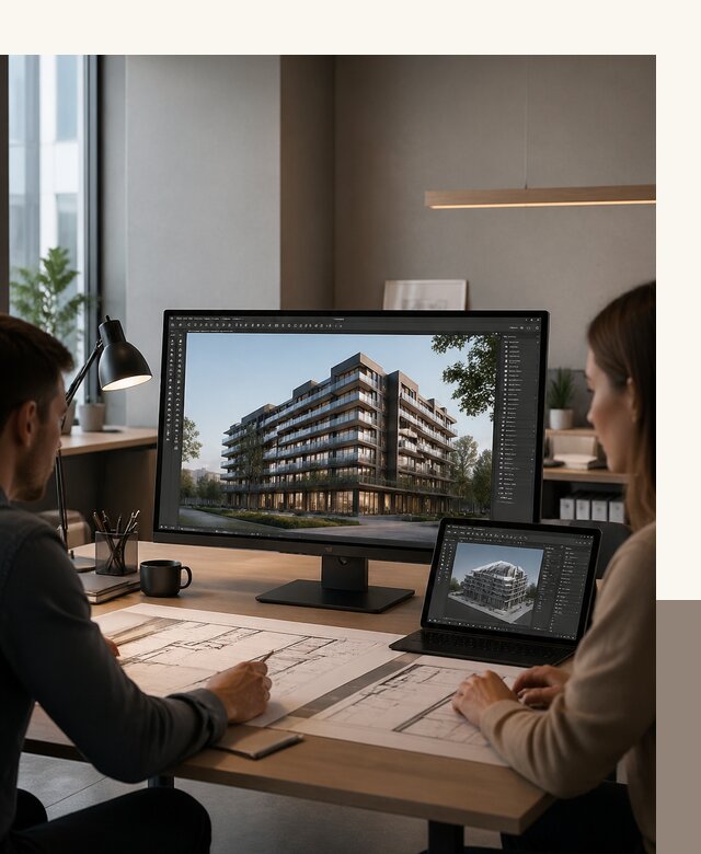 3D визуализация архитектуры и объектов строительства в Кинели