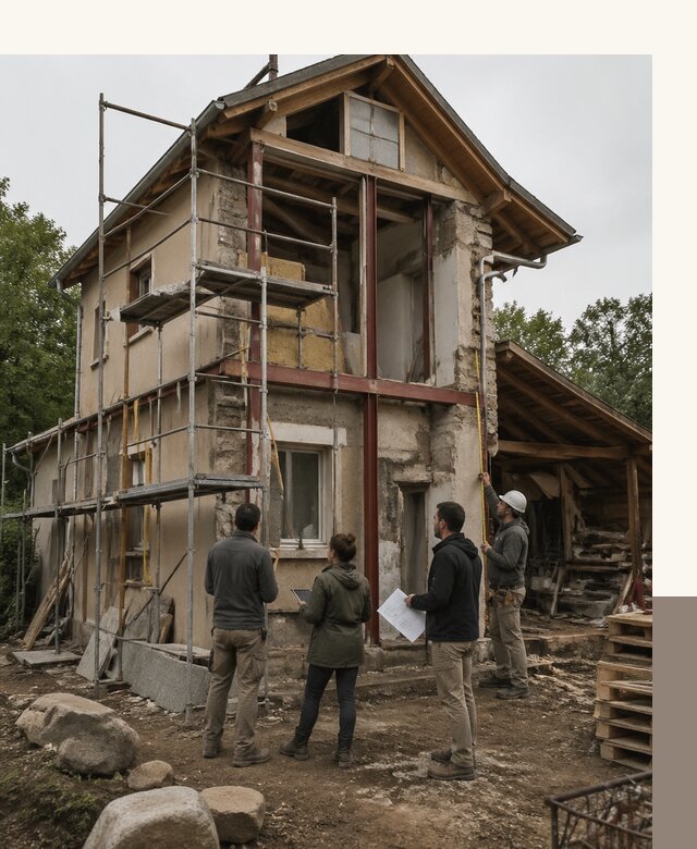 Реконструкция загородного дома под ключ в Кинели от бюро